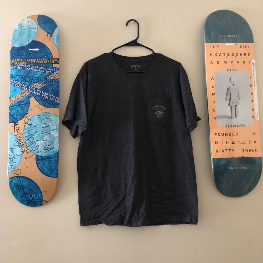 Stone Brewing pocket tee